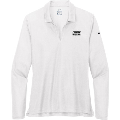 Nike Women's Dri-FIT Micro Pique 2.0 Long Sleeve Polo