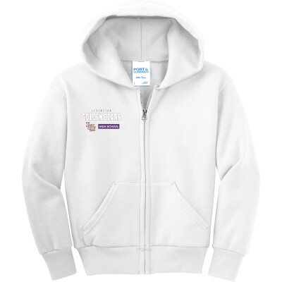 Youth Core Fleece Full-Zip Hooded Sweatshirt
