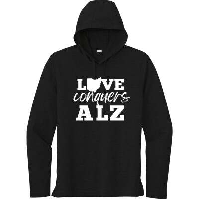Unisex Tri-Blend Wicking Long Sleeve Hoodie