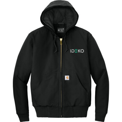 Carhartt Quilted-Flannel-Lined Duck Active Jac