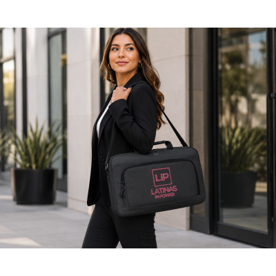 LIP Embroidered Ogio Slim Brief with Laptop Compartment