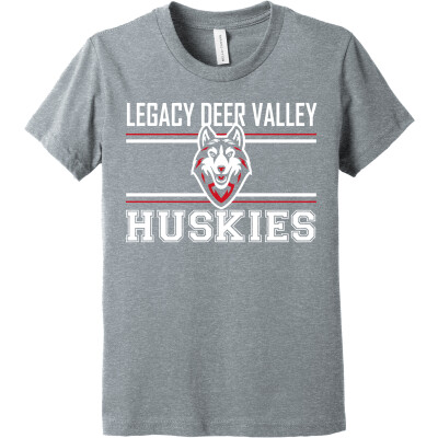 Youth Heather CVC Short Sleeve Tee