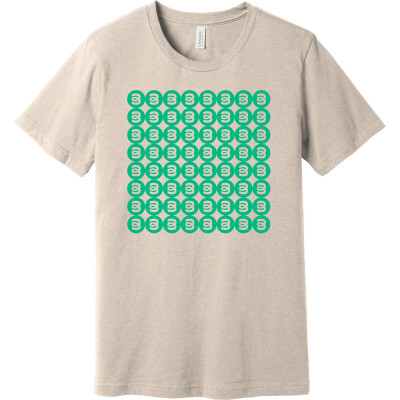 Bella + Canvas Jersey T-Shirt - V3 Cream