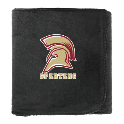 100% Recycled PET Fleece Blanket with RPET Pouch