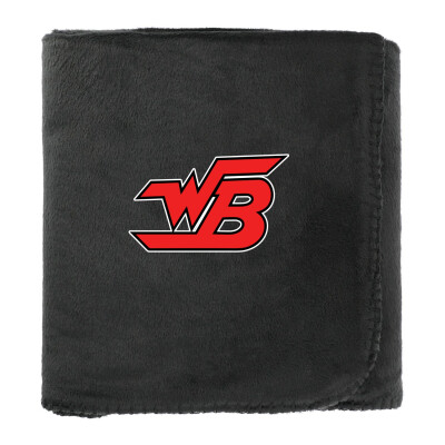 100% Recycled PET Fleece Blanket with RPET Pouch