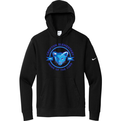 Nike Fleece Sleeve Swoosh Pullover Hoodie