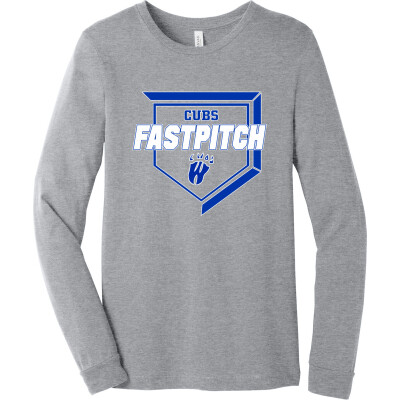 Bella+Canvas Unisex Heather CVC Long Sleeve Tee