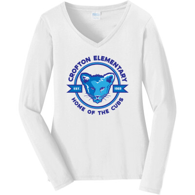 Women's Long Sleeve Fan Favorite V-Neck Tee