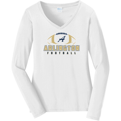 Women's Long Sleeve Fan Favorite V-Neck Tee