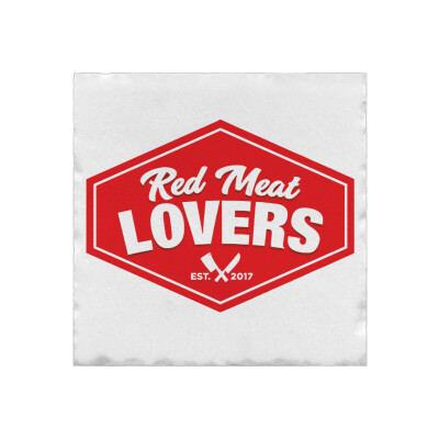 RED MEAT LOVERS Soapstone Coasters - Set of 4
