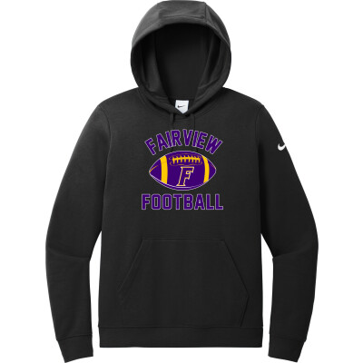 Nike Women's Club Fleece Sleeve Swoosh Pullover Hoodie
