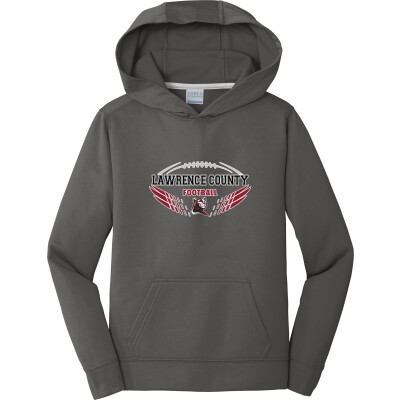 Youth Performance Fleece Pullover Hooded Sweatshirt