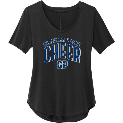 Women's Stretch Jersey Relaxed Scoop Tee