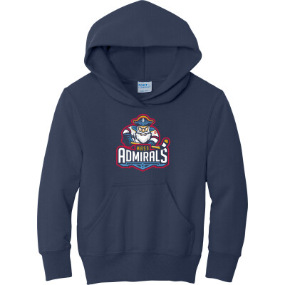 Mass Admirals Youth Core Fleece Pullover Hooded Sweatshirt