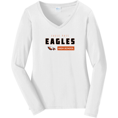Women's Long Sleeve Fan Favorite V-Neck Tee
