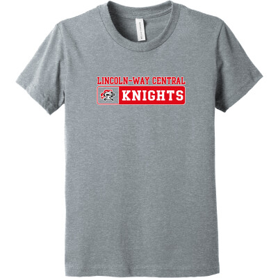 Bella+Canvas Youth Heather CVC Tee