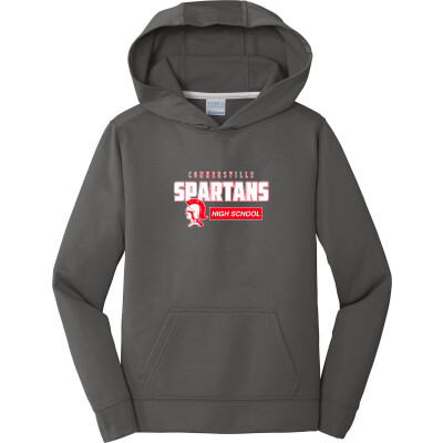 Youth Performance Fleece Pullover Hooded Sweatshirt