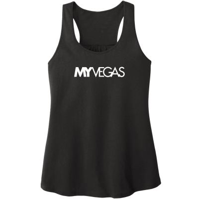 MY VEGAS WOMEN'S 100% COTTON RACERBACK TANK