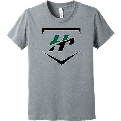 Bella+Canvas Youth Heather CVC Tee