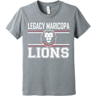 Youth Heather CVC Short Sleeve Tee