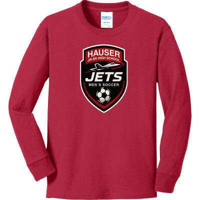 Youth Long Sleeve Core Cotton Tee