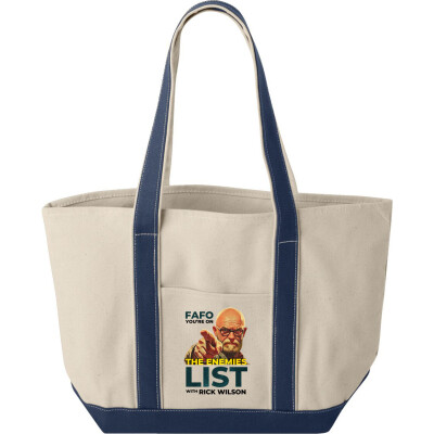 The Enemies List - Straps Tote Bag