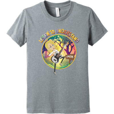 Youth Heather CVC Short Sleeve Tee