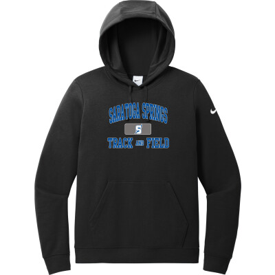 Nike Women's Club Fleece Sleeve Swoosh Pullover Hoodie