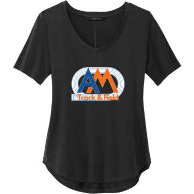 Women's Stretch Jersey Relaxed Scoop Tee