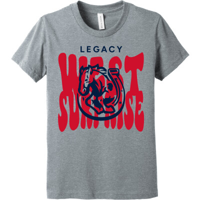 Youth Heather CVC Short Sleeve Tee