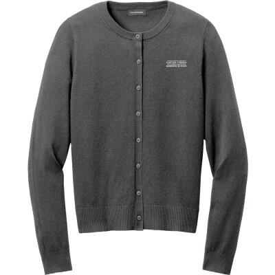 Women's Easy Care Crewneck Cardigan Sweater