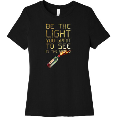 Be the Light - Women's Relaxed Jersey Short Sleeve Tee