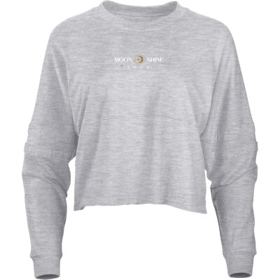 Ladies' Cropped Retro Pom Pom Jersey Fleece