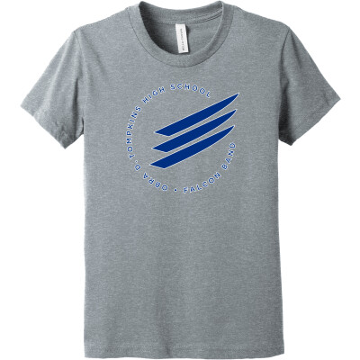 Bella+Canvas Youth Heather CVC Tee