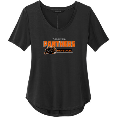 Women's Stretch Jersey Relaxed Scoop Tee