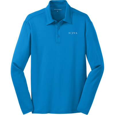 Silk Touc Performance Long Sleeve Polo