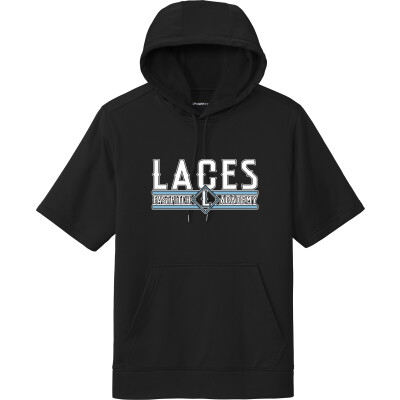 Performance Fleece Short Sleeve Hooded Pullover