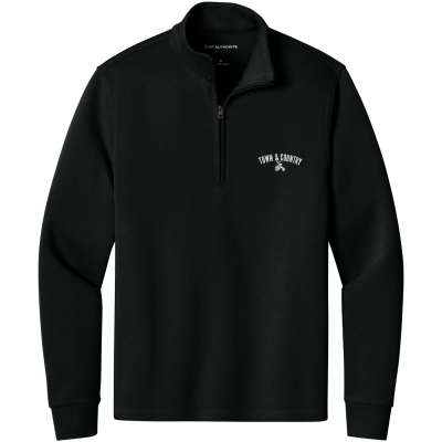 Wearever Signature Double Pique 1/4-Zip- Embroidered