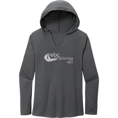 Womens Perfect Tri Long Sleeve Hoodie