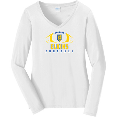 Women's Long Sleeve Fan Favorite V-Neck Tee