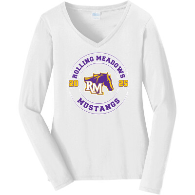 Women's Long Sleeve Fan Favorite V-Neck Tee