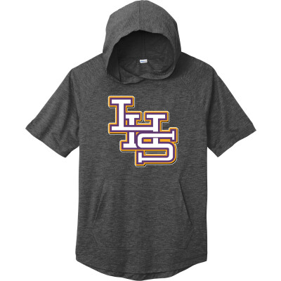 Tri-Blend Wicking Short Sleeve Hoodie