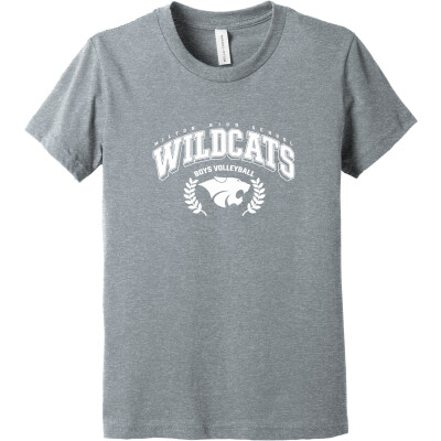 Bella+Canvas Youth Heather CVC Tee