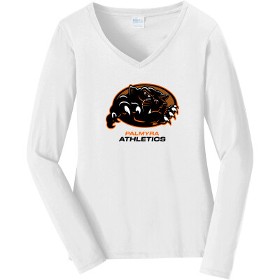 Women's Long Sleeve Fan Favorite V-Neck Tee