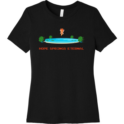 Fairy Fountain - Women's Relaxed Jersey Short Sleeve Tee