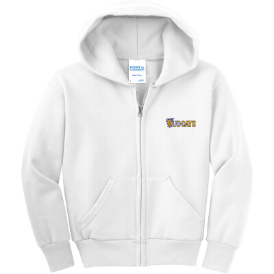 Youth Core Fleece Full-Zip Hooded Sweatshirt