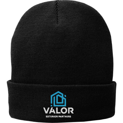 Fleece-Lined Knit Cap