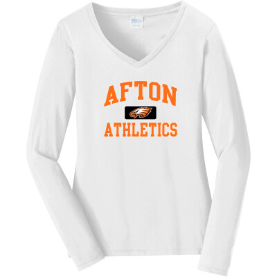 Women's Long Sleeve Fan Favorite V-Neck Tee