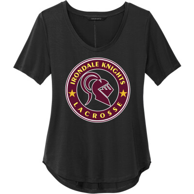 Women's Stretch Jersey Relaxed Scoop Tee