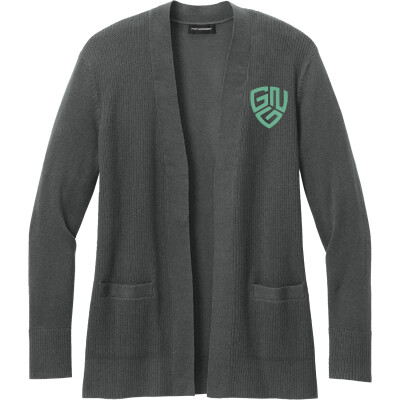 Women's Easy Care Open-Front Cardigan Sweater